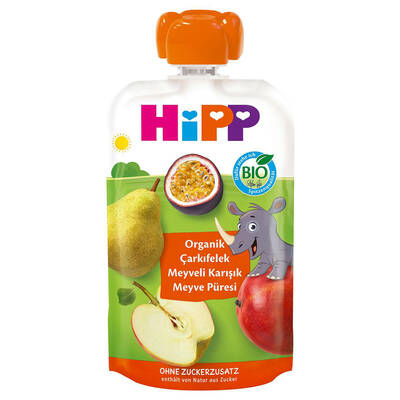 Hıpp org.pure carkıfelek-karısık meyve 100gr - 1