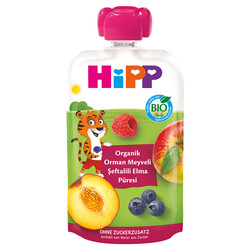 Hıpp org.pure orman mey.seftalı elma 100gr
