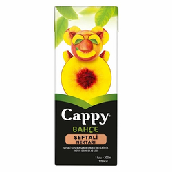 Cappy seftalı nektarı 200ml