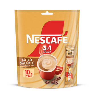 Nescafe 3ın1 sut.kop.10lu 174gr - 1