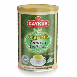 Caykur 125 gr organık zum. yesıl cay
