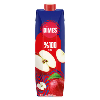Dımes %100  elma suyu 1lt - 1
