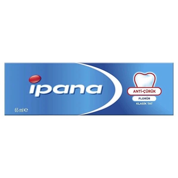 Ipana kalsıdent 65 ml klasık tat