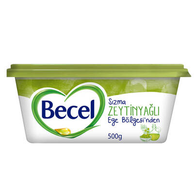 Becel margarın 500gr zey.yaglı kase - 1