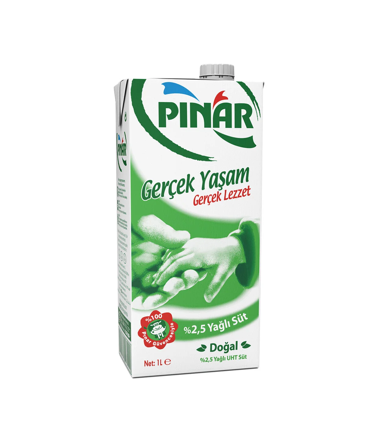 Pınar %2,5 yaglı sut 1 lt