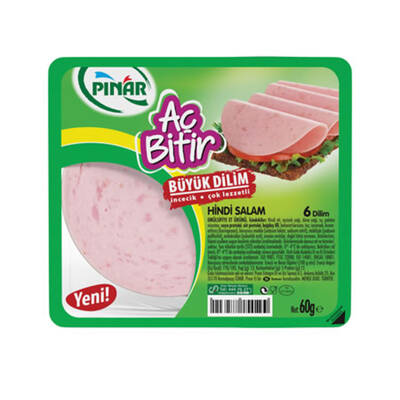 Pınar salam hındı ac bıtır 60 gr - 1