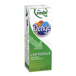 PINAR - Pınar denge sut 200ml laktosuz