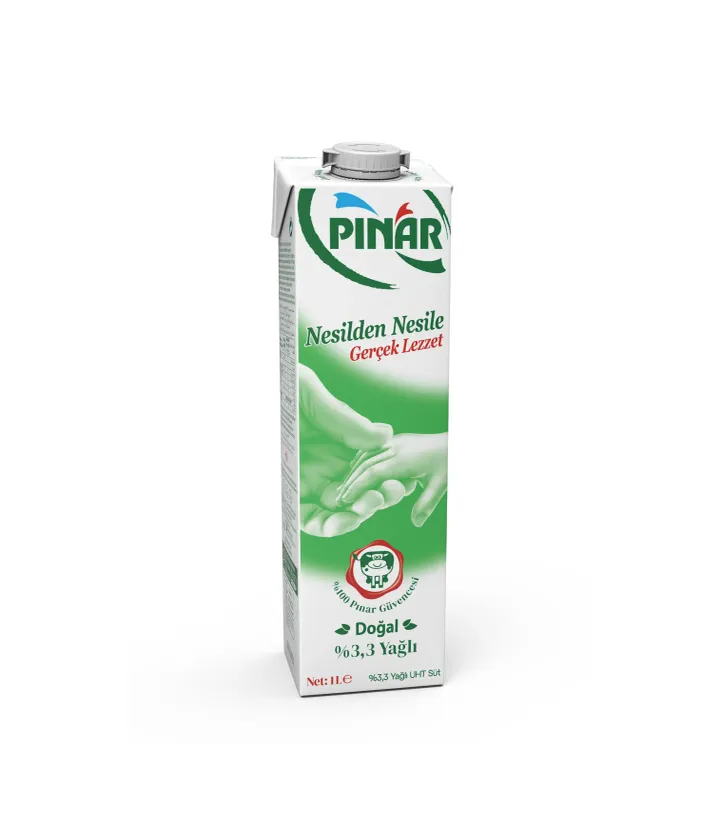 Pınar %3,3 yaglı sut 1 lt 