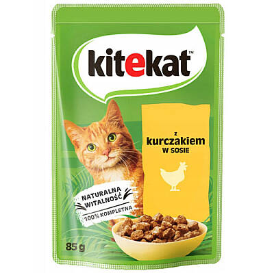 Kitekat kedi yetiskin tavuklu 85gr - 1