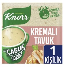 Knorr cabuk corba kıtır krem. tavuk 18 gr