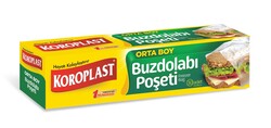 Koroplast buzdolabı posetı ort 20