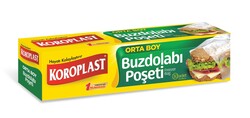 Koroplast buzdolabı posetı ort 30