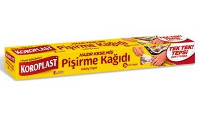Koroplast pişirme kağıdı kesimli 16 lı - 1