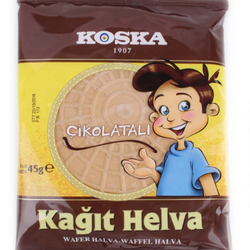 KOSKA - Koska kagıt helva cıkolatalı 45gr