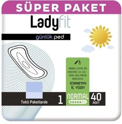 Ladyfıt gunluk ped super normal 40