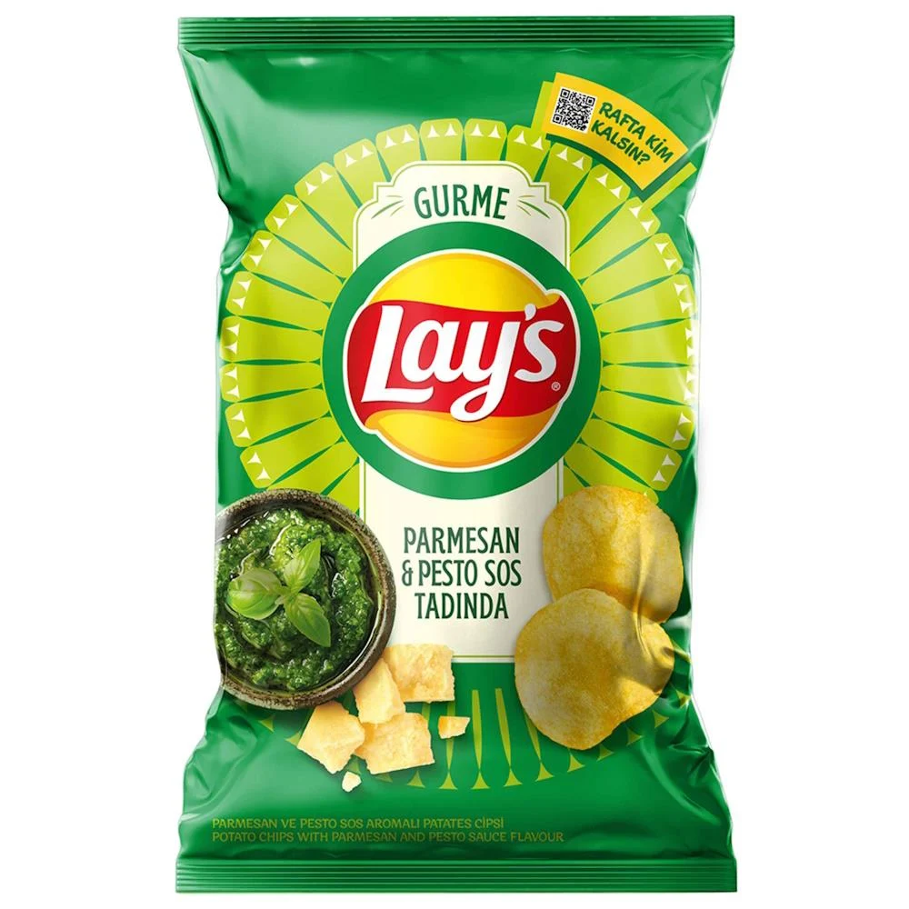 FRITOLAY - Lays parmesan pesto sos tadında 105 gr FRITOLAY - Lays parmesan pesto sos tadında 105 gr