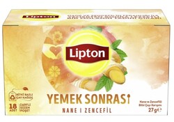 LİPTON - Lıpton b yemek sonrası 18'lı nane-zencefıl 27gr