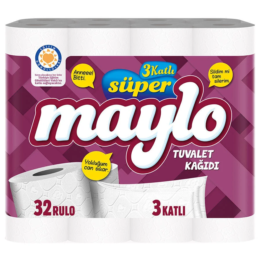 Maylo tuvalet kagıdı 32 lı 3 kat