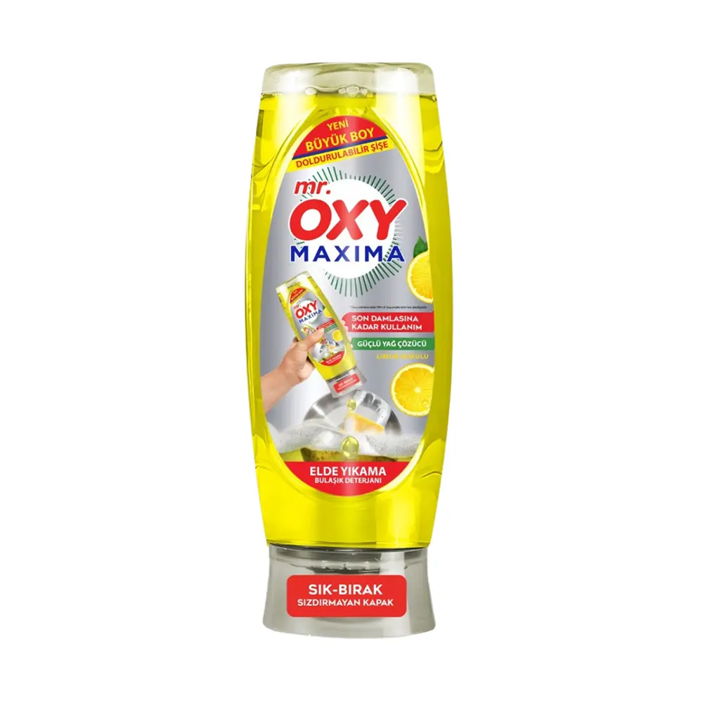 Mr.oxy bulaşık deterjanı 650 ml limon - 1
