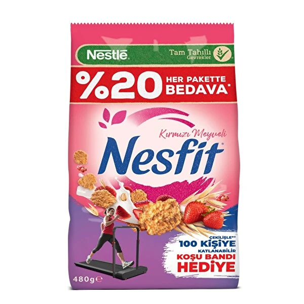 Nestle nesfıt kırmızı mey.480 gr %20 bed