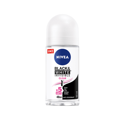 Nıvea roll-on 50 ml b&w clear byn - 1