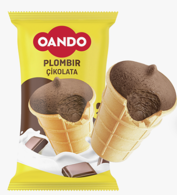Oando plombır choco 120ml - 1