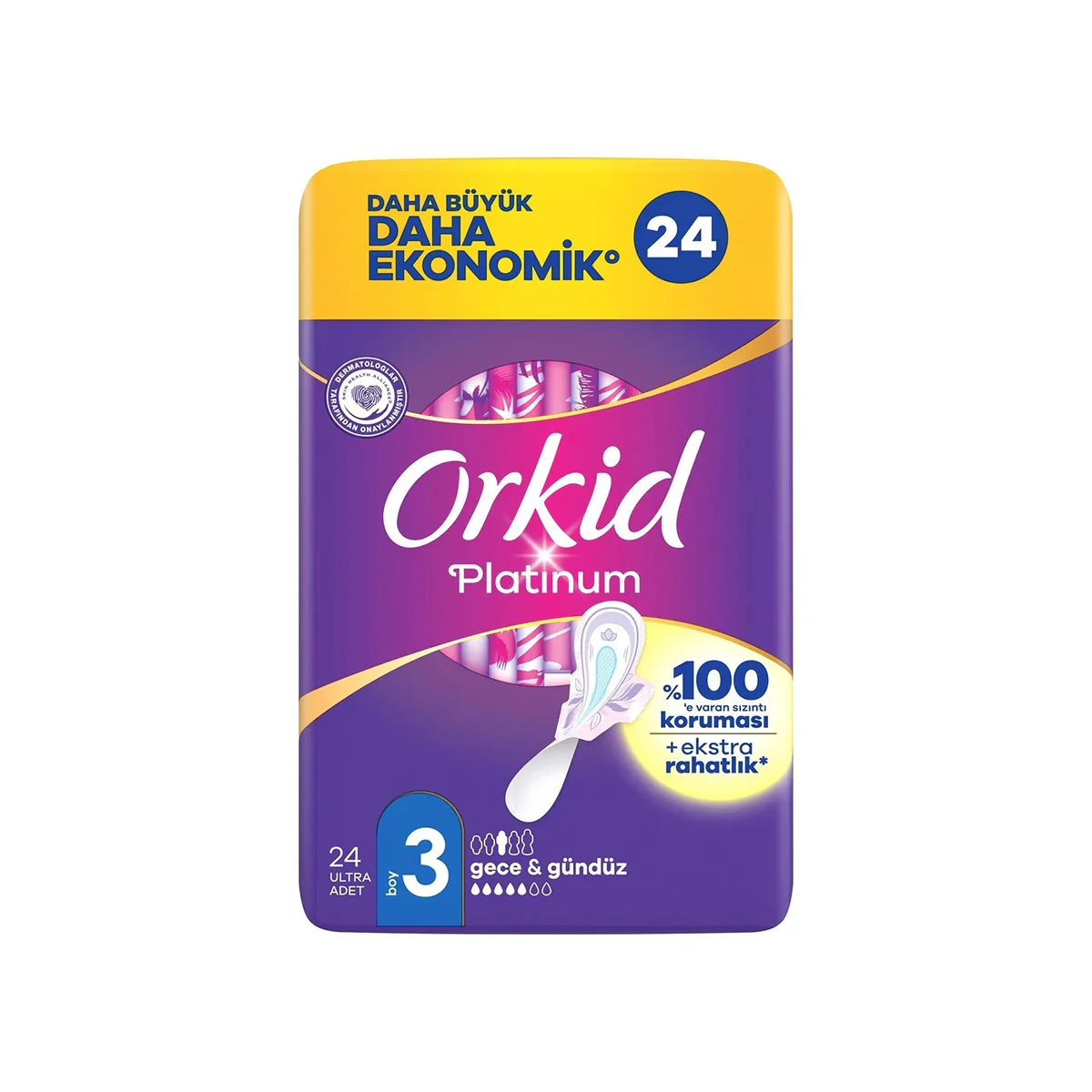 Orkıd platınum uzun extra dortlu 24