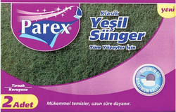 Parex sunger yesıl oluklu 2 lı