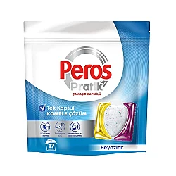 Peros kapsül çamaşır deterjanı 17 beyaz