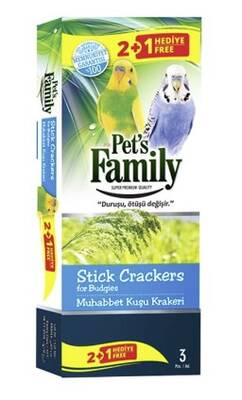 Pets famıly meyvelı kraker 3 lu - 1