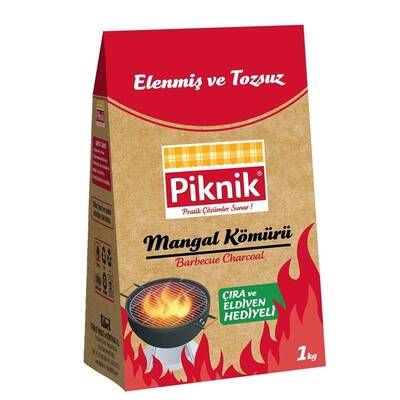 Pıknık mangal kömürü 1 kg - 1