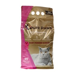 Pure paws kedı kumu pudralı 5 lt