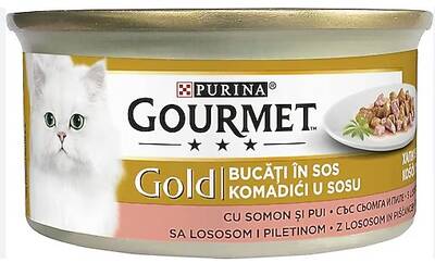 Gourmet kedı tavuklu-somon 85gr - 1