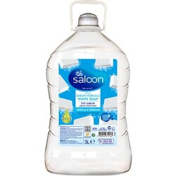 Saloon sıvı sabun 3 lt beyaz sabun