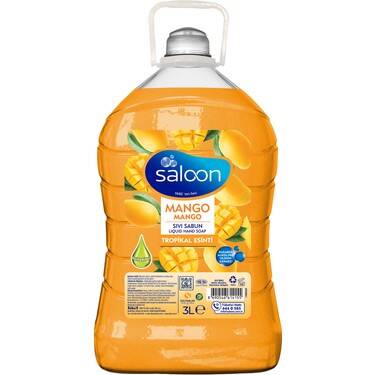 Saloon sıvı sabun 3 lt mango - 1