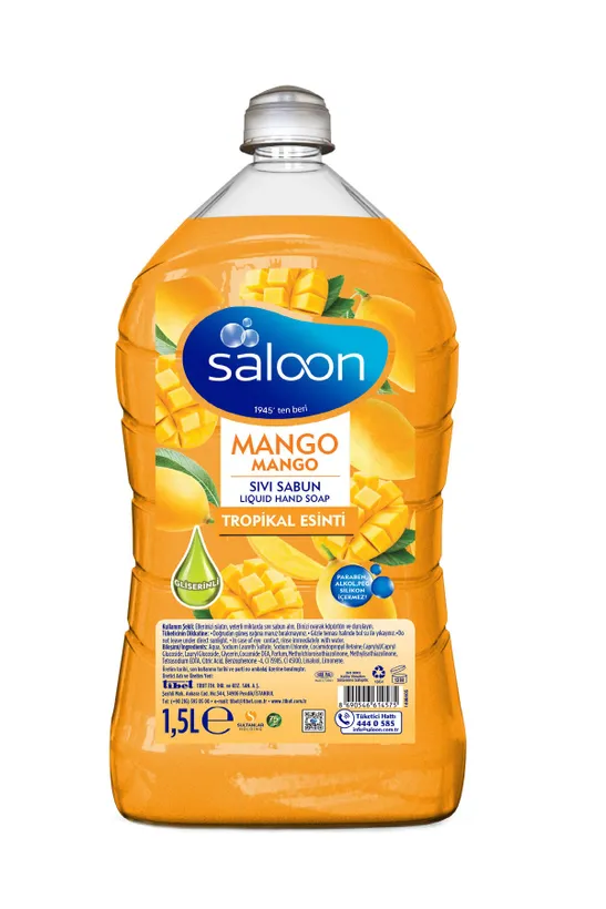 Saloon sıvı sabun 1,5 lt mango - 1