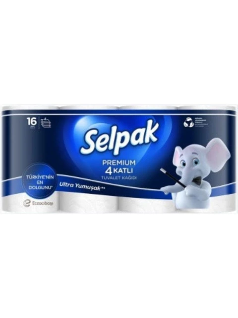 Selpak tuvalet kagıdı 4 kat 16 lı