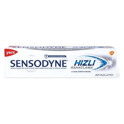 Sensodyne dm 75 ml hızlı rahatlama beyazlatıcı