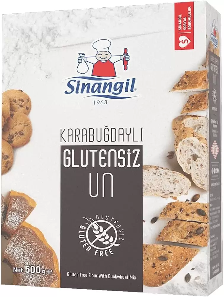 Sınangıl glutensız un karabugdaylı 500gr - 1