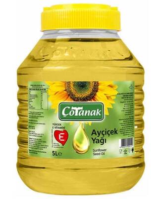 Cotanak aycıcek yag 5 lt pet - 1