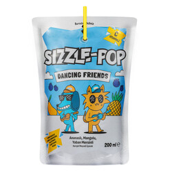 SIZZLE POP - Sızzle pop ananas-mango-y.mersını 200ml