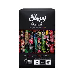 Sleepy ped super eko black 20 li uzun