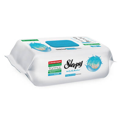 Sleepy yuzey temızlık havlusu 100 lu okyanus - 1