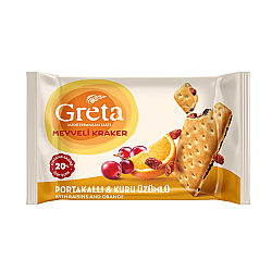 Solen greta kraker kuru uzum-portakal 150gr