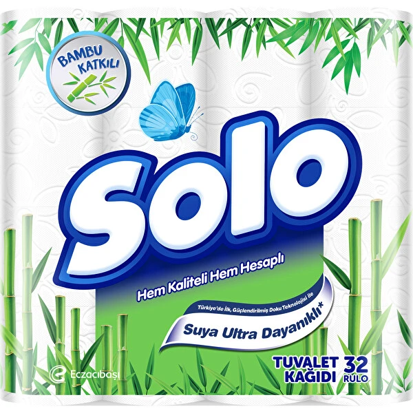 Solo tuvalet kagıdı 32 lı bambu