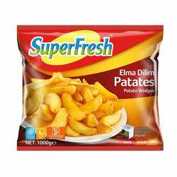 Superfresh elma dılım patates 1kg