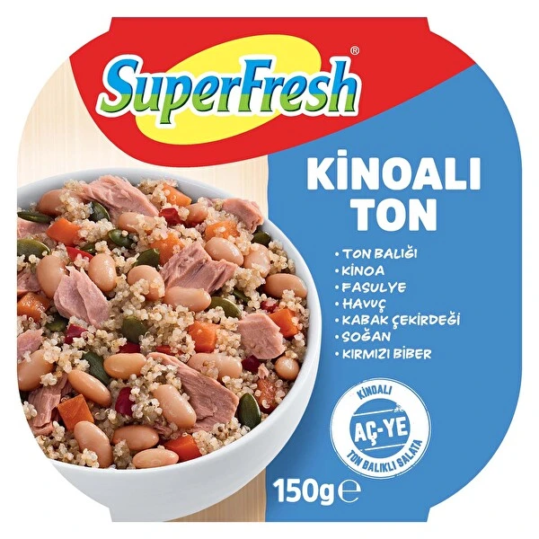 SUPERFRESH - Superfresh kınoalı ton salata 150gr