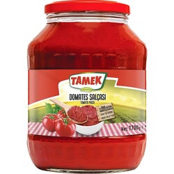 Tamek domates salcası 1700gr cam