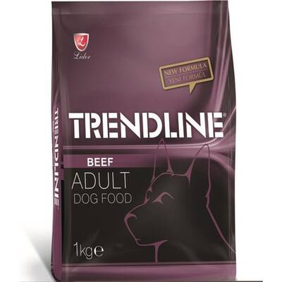 Trendlıne 1 kg kopek maması beef - 1