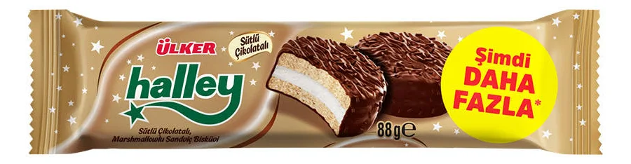 ÜLKER - Ulker bısk halley 88gr